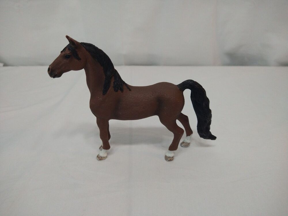 Schleich Horse Figure Brown Bay 5 inch Resin Rubber
